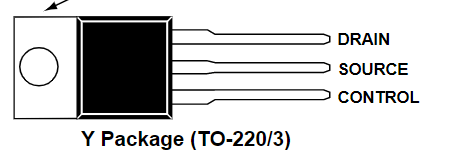 Sơ đồ chân TOP223YN