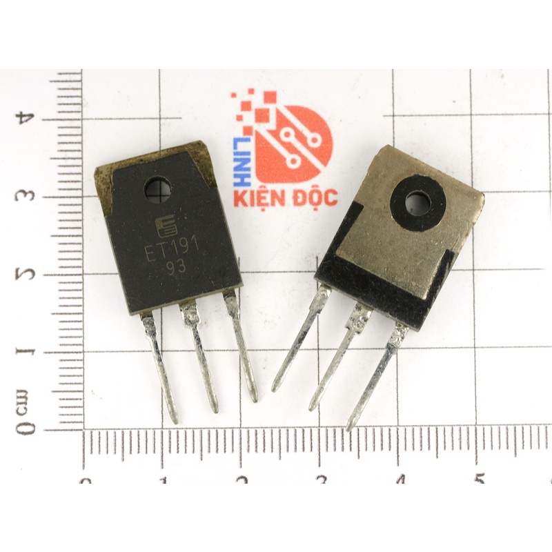 ET191, ET 191 Transistor NPN 12A/600V TO-3P Tháo Máy