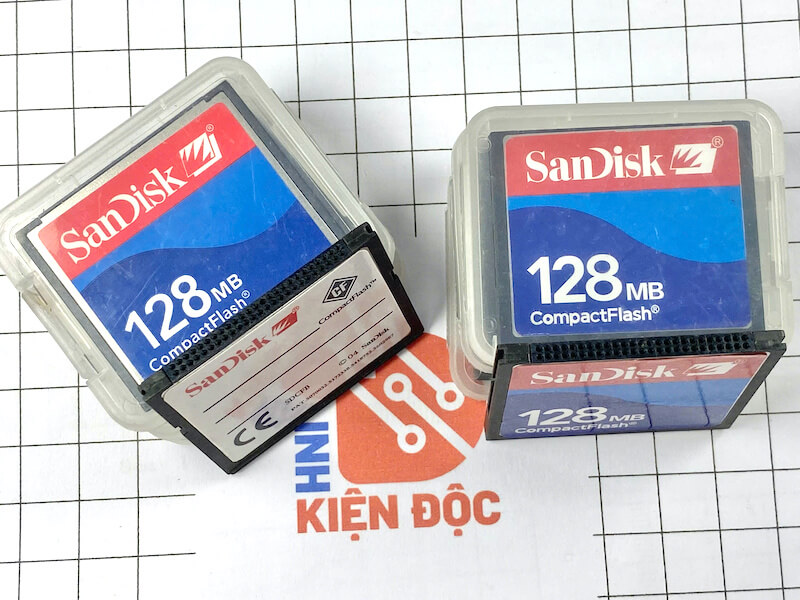 Thẻ nhớ CF SANDISK 128MB