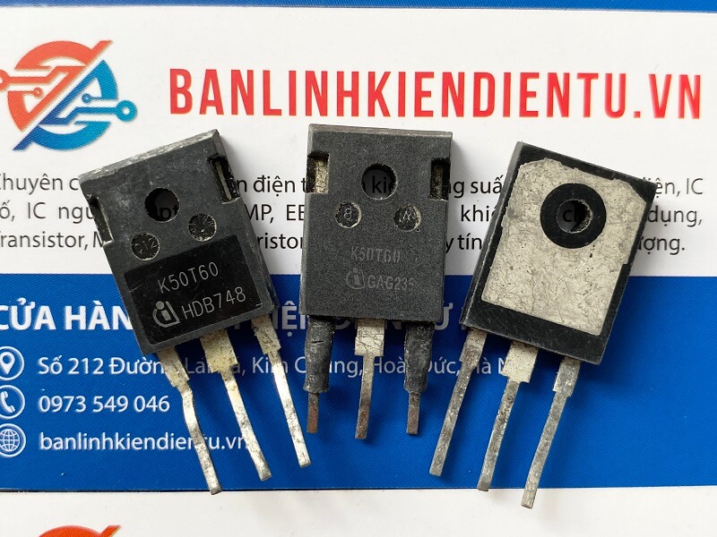 K50T60, IKW50N60T IGBT 50A 600V TO-247 Tháo Máy