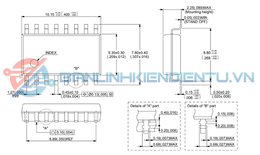 Kích thước MB3759