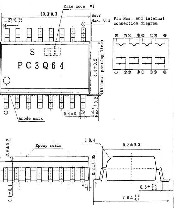 Kích thước PC3Q64