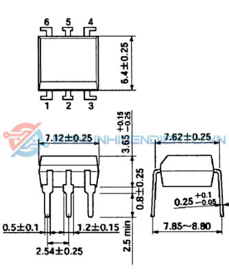 Kích thước TLP512