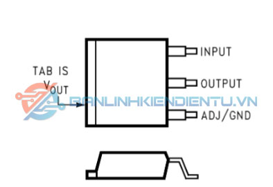 Sơ đồ chân LM1084IS-ADJ