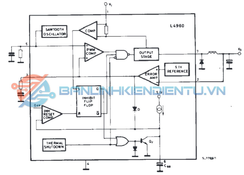 Sơ đồ khối L4960