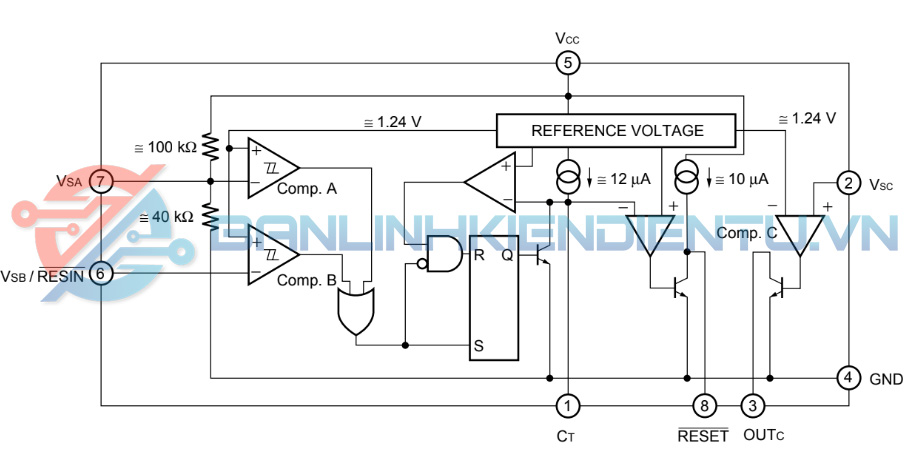 Sơ đồ khối MB3771