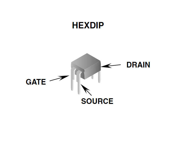 Sơ đồ chân IRFD120