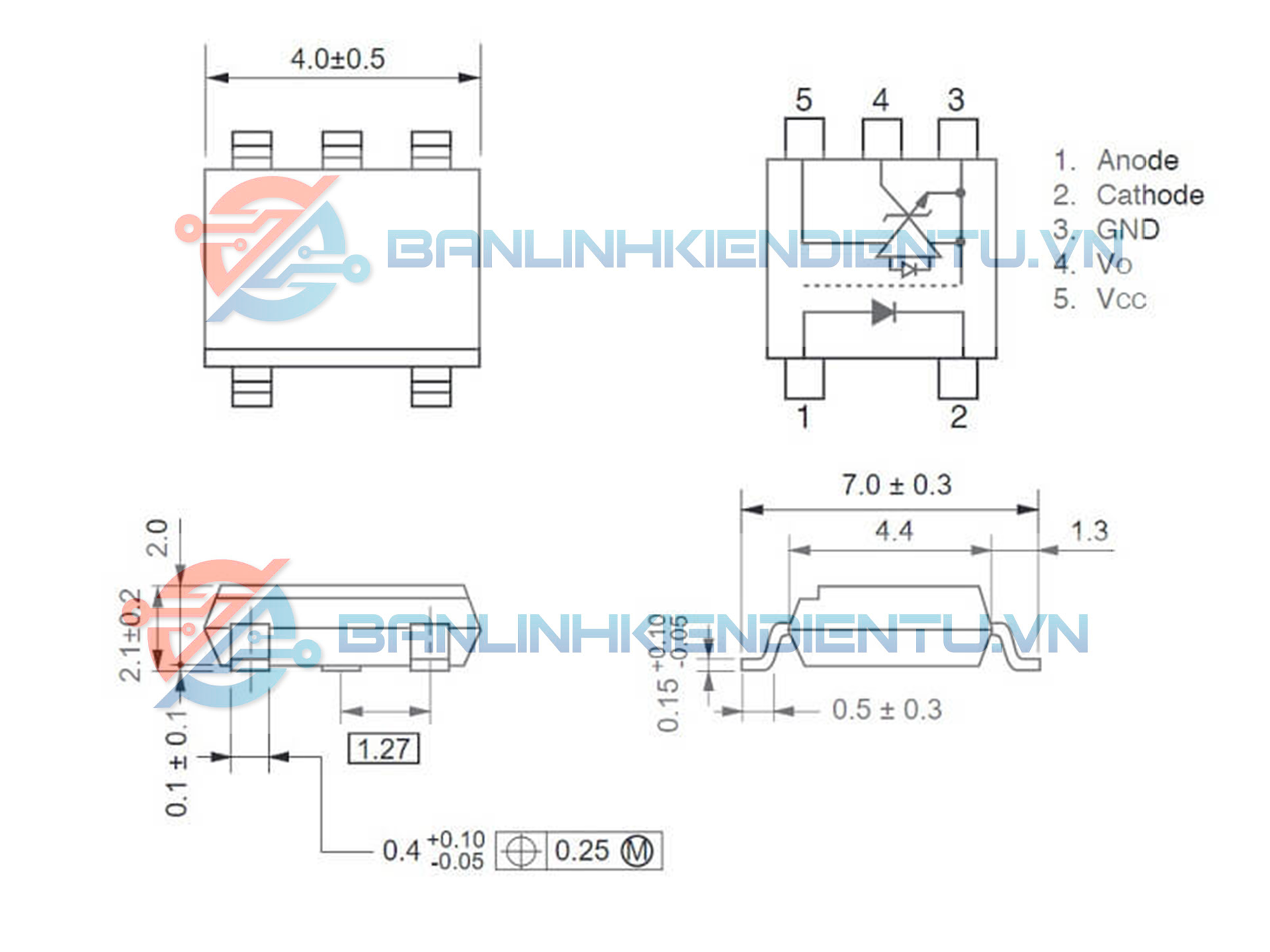 Sơ đồ của PS9714