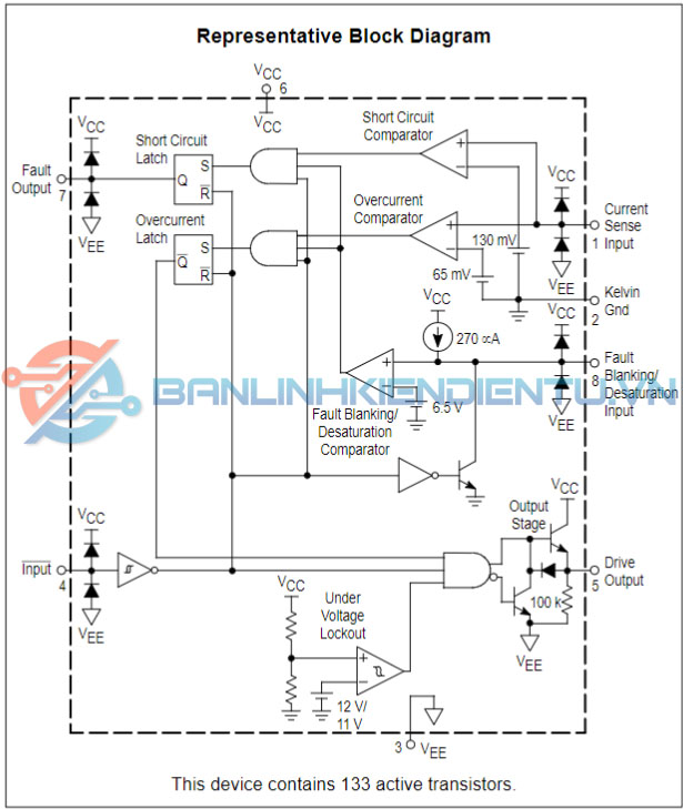 sơ đồ khối MC33153