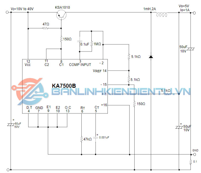 ứng dụng KA7500B