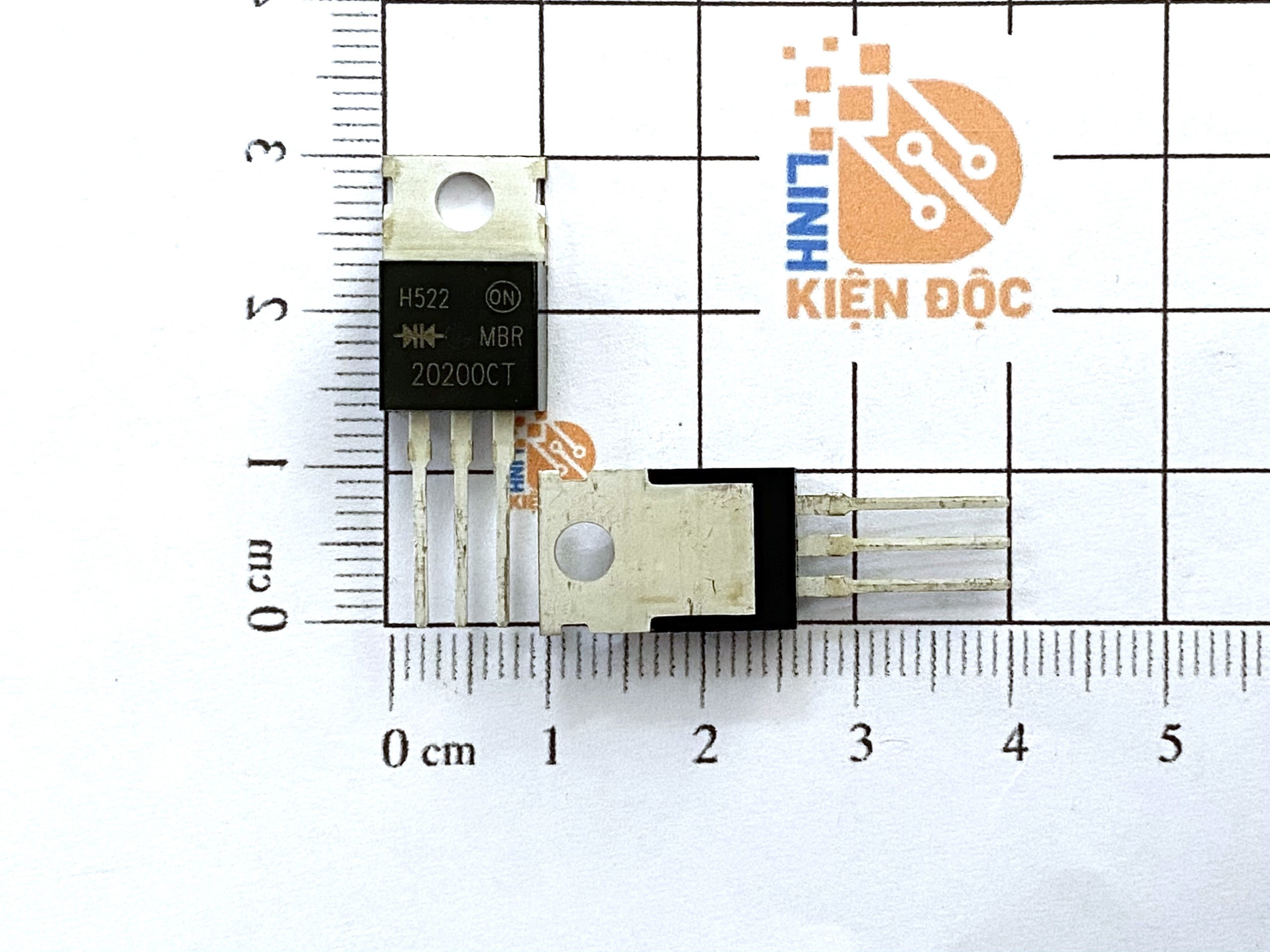 MBR20200CT Dual Diode Schottky 20A/200V TO-220