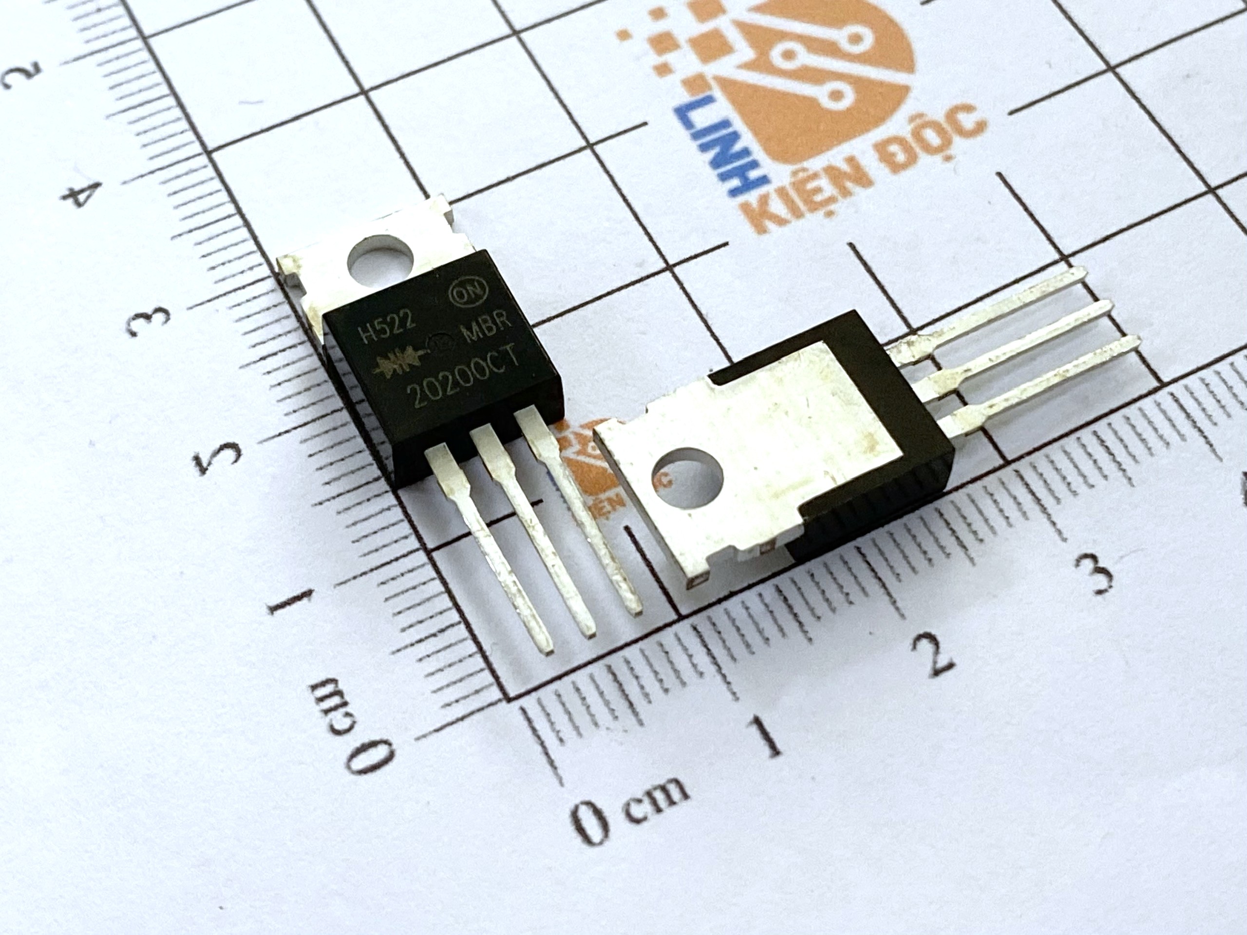 MBR20200CT Dual Diode Schottky 20A/200V TO-220 - Ảnh 2