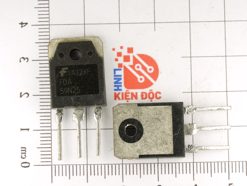 FDA59N25, 59N25 Mosfet kênh N 59A-250V TO-3P(Tháo Máy)