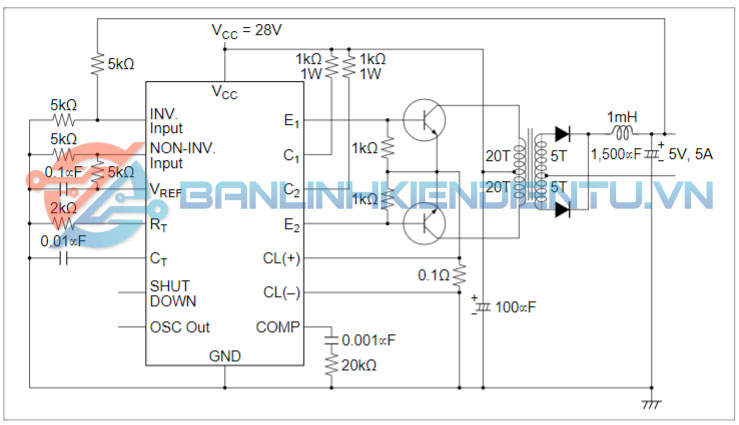 Bộ điều chỉnh chuyển mạch kéo đẩy