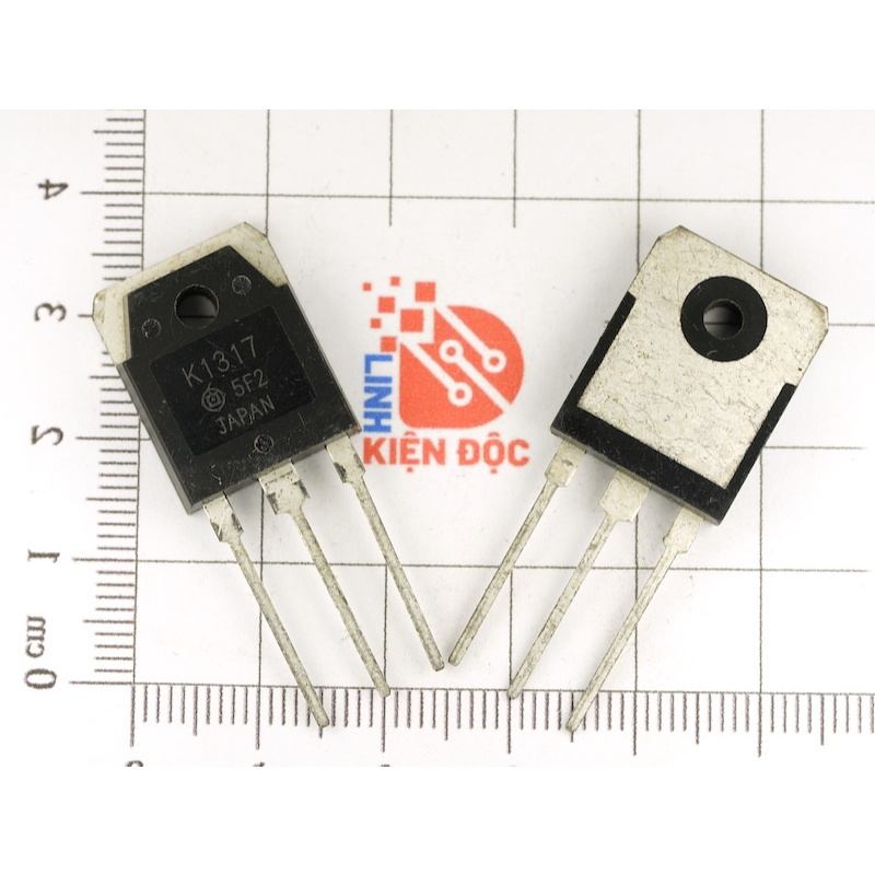 K1317, 2SK1317 Mosfet Kênh-N 2.5A/1500V TO-3P