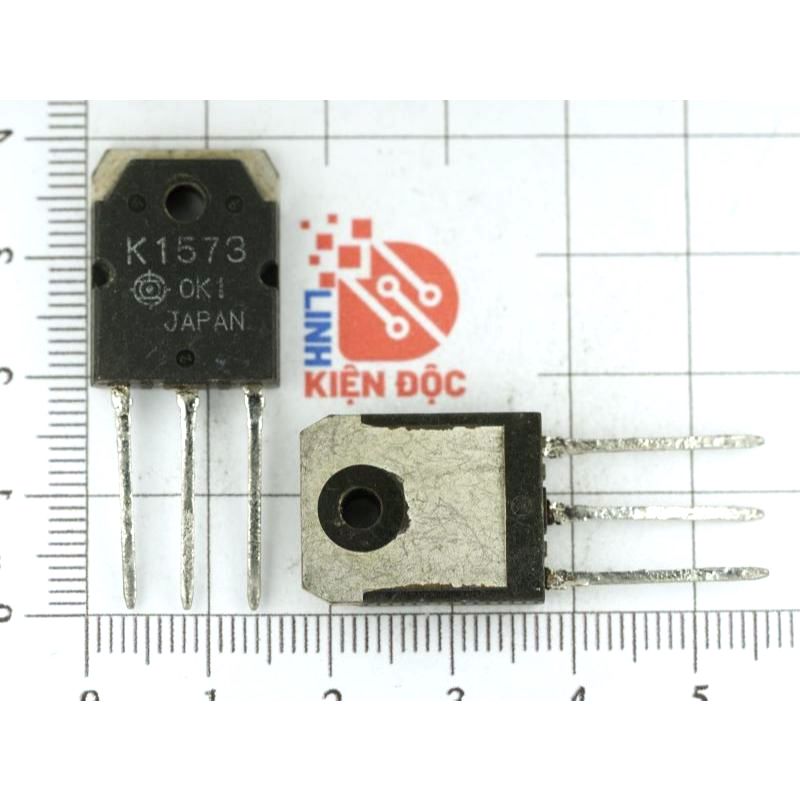 K1573, 2SK1573 Mosfet Kênh-N 15A/600V TO-3P Tháo Máy