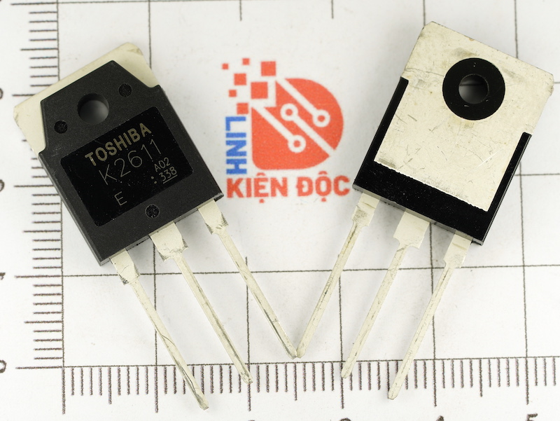 K2611, 2SK2611 Mosfet Kênh N 900V/9A TO-3P mới