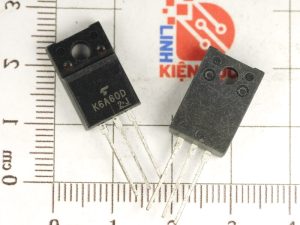 K6A60D, TK6A60D Mosfet kênh N 6A 600V TO-220F