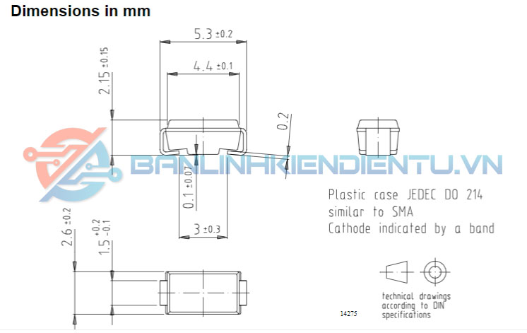 Kích thước BYG22D