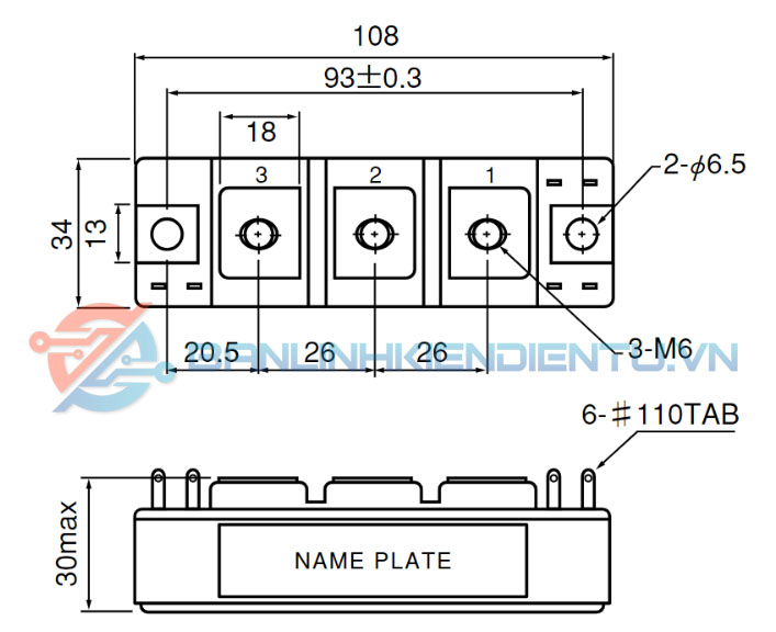 Kích thước PWB200AA40