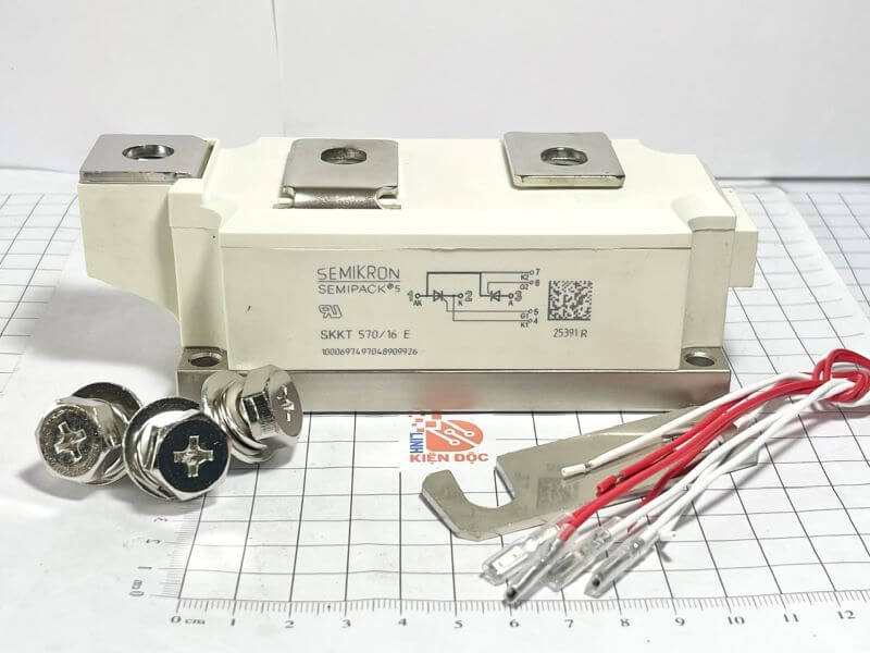 SKKT570/16E, SKKT 570/16E Thyristor Semikron 570A 1600V mới