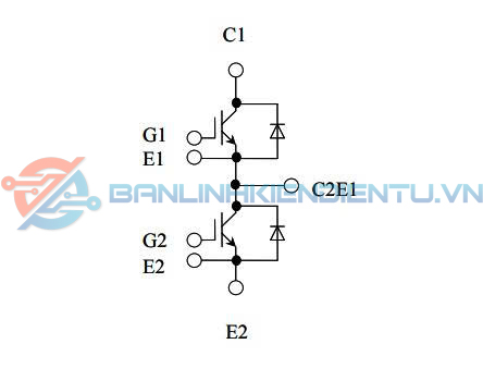Sơ đồ cấu tạo 2MBI300VE-170-50