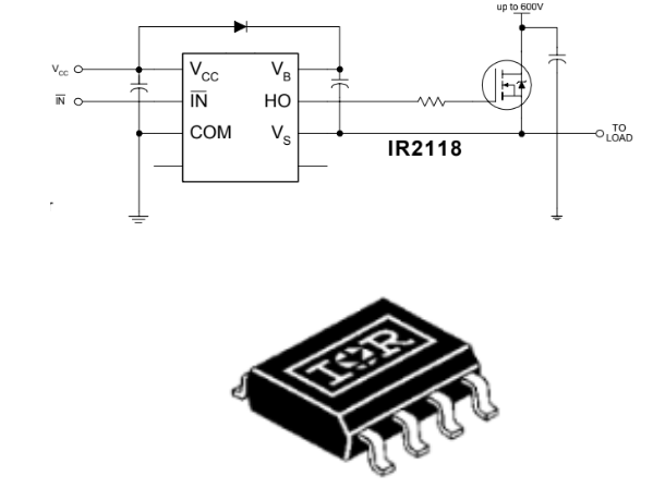 Sơ đồ cấu tạo IR2118S