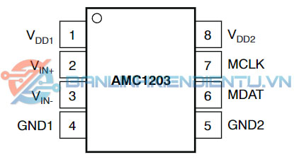 Sơ đồ chân AMC1203