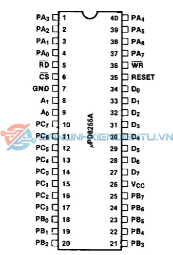 Sơ đồ chân D8255AC-2