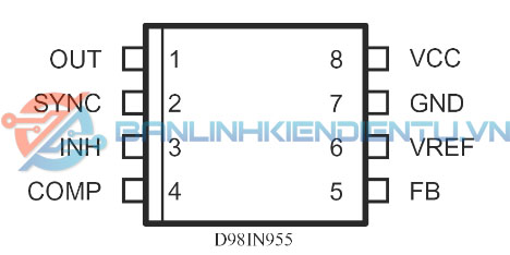 Sơ đồ chân L5973D
