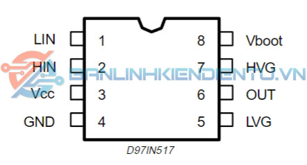 Sơ đồ chân L6385D