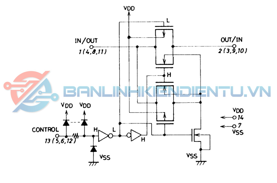 Sơ đồ mạch LC4966