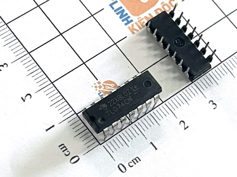 TL074CN, TL074 IC Chức Năng DIP-14 - Ảnh 2