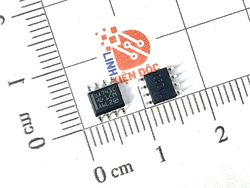 UA741C IC Thuật toán SOP-8 chính hãng Texas