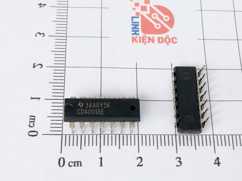 CD4001BE,CD4001 IC Số Dip 14 hàng nhập khẩu