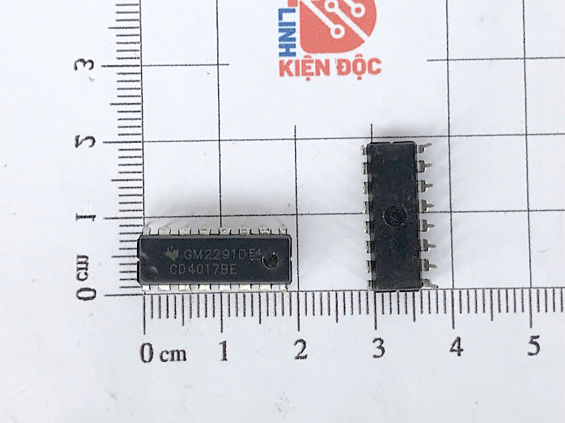 CD4017BE, CD4017BP, CD4017 DIP-16