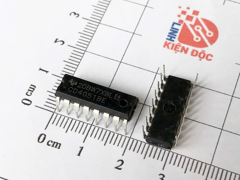 CD4051BD, CD4051BE, CD4051 DIP-16 Hàng xịn