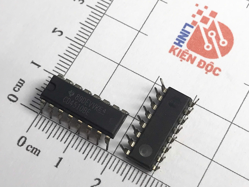 CD4510BE, CD4510 IC số Dip 16