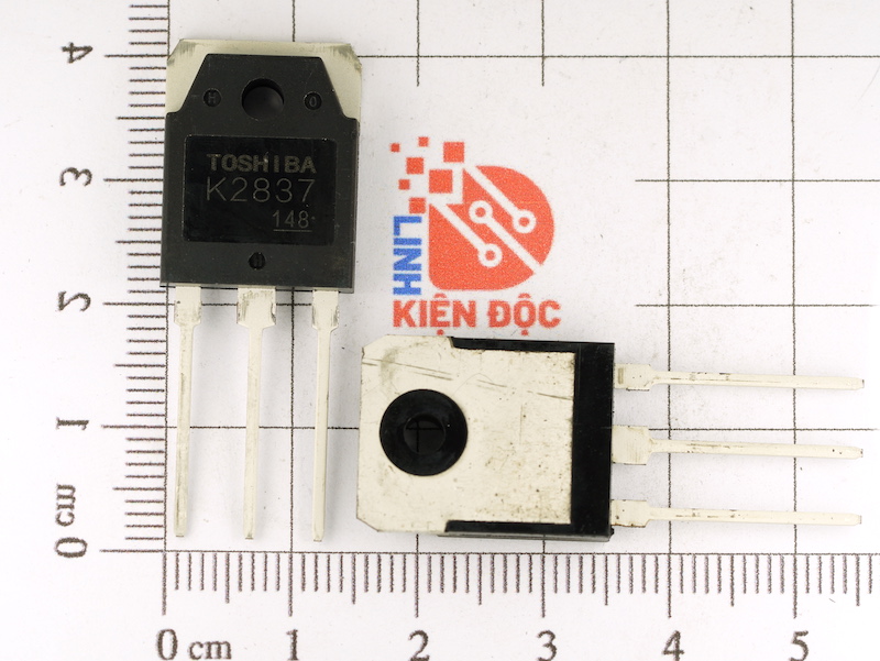 K2837, 2SK2837 Mosfet kênh N 500V/20A TO-3P mới
