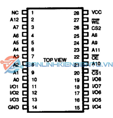 sơ đồ chân MB8464-15L