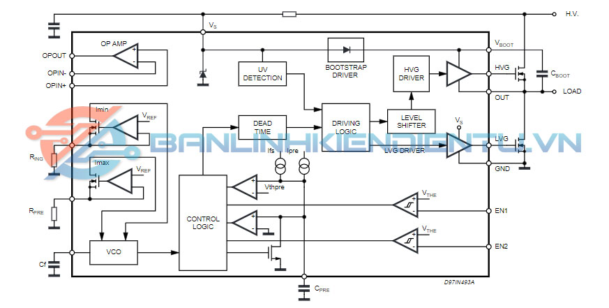 sơ đồ khối L6574D
