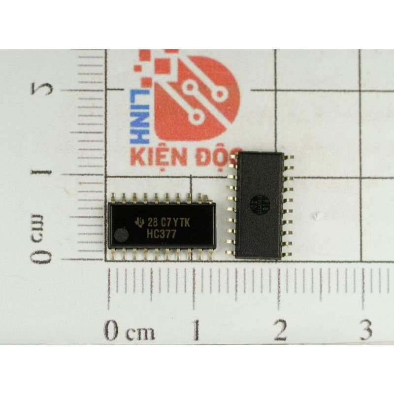 74HC377D SOP20 5.2mm IC số