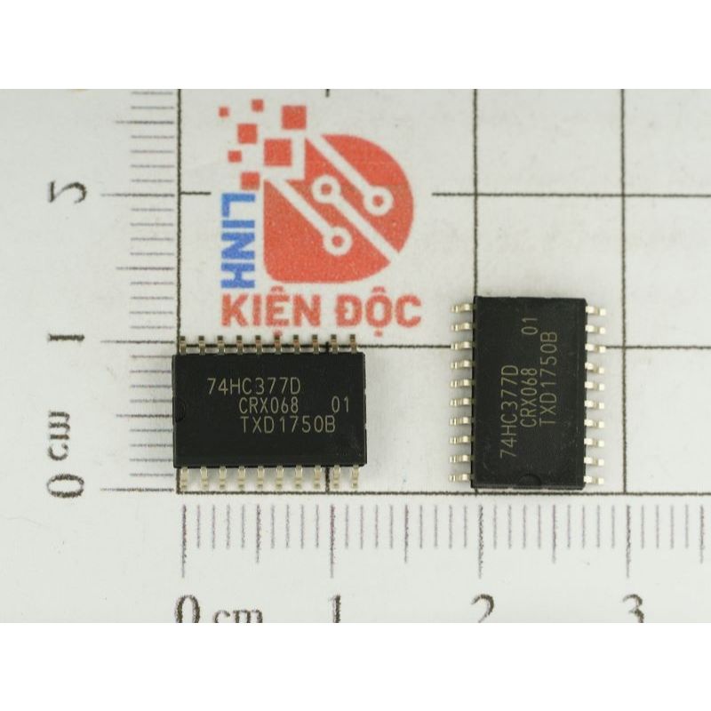 74HC377D SOP20 7.2mm IC số