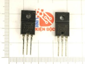 Cặp sò A1668(2SA1668-PNP) và C4382(2SC4382-NPN) 200V/2A TO-220F