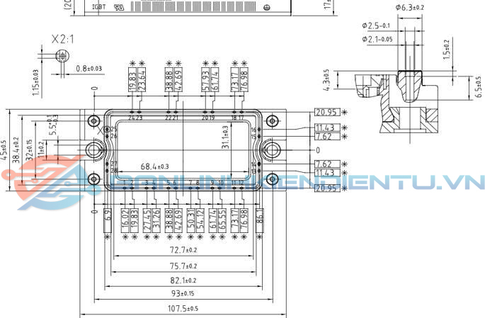 Kích thước FS35R12KT3