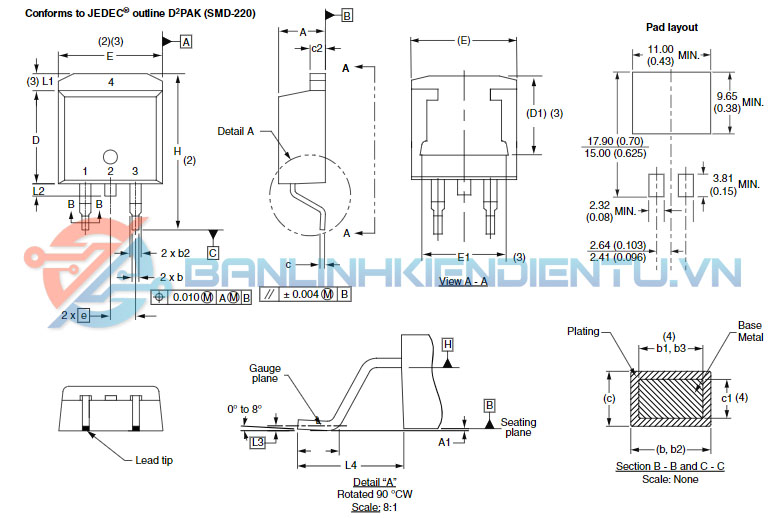 Kích thước 25TTS12S