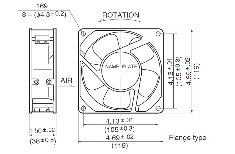 Kích thước 4715KL-05W-B49