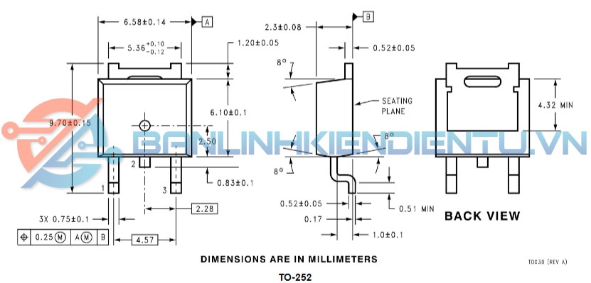 Kích thước QM0014D