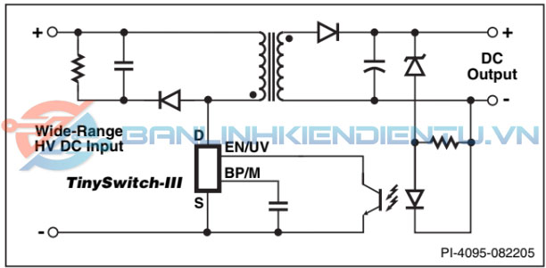 Mạch ứng dụng TNY276GN