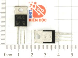 P75NF75B, STP75NF75 N-Channel Mosfet 80A/75V/0.0095R TO-220